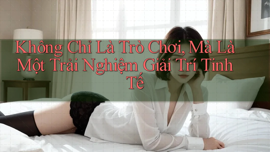Không Chỉ Là Trò Chơi, Mà Là Một Trải Nghiệm Giải Trí Tinh Tế