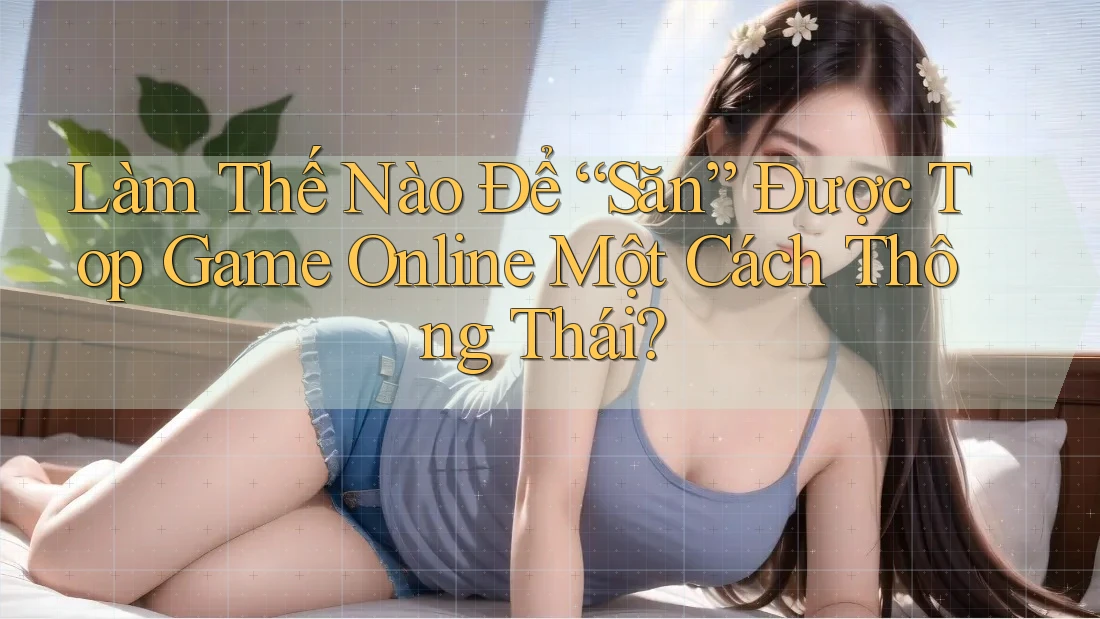 Làm Thế Nào Để “Săn” Được Top Game Online Một Cách Thông Thái? Làm Thế Nào Để “Săn” Được Top Game Online Một Cách Thông Thái?