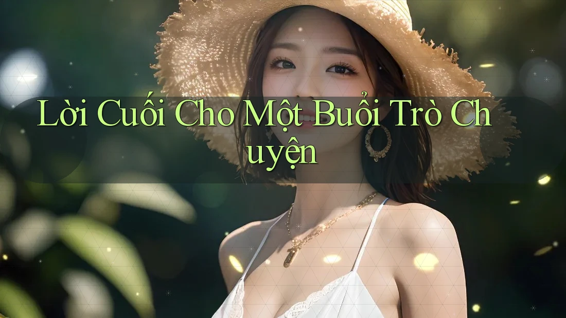 Lời Cuối Cho Một Buổi Trò Chuyện
