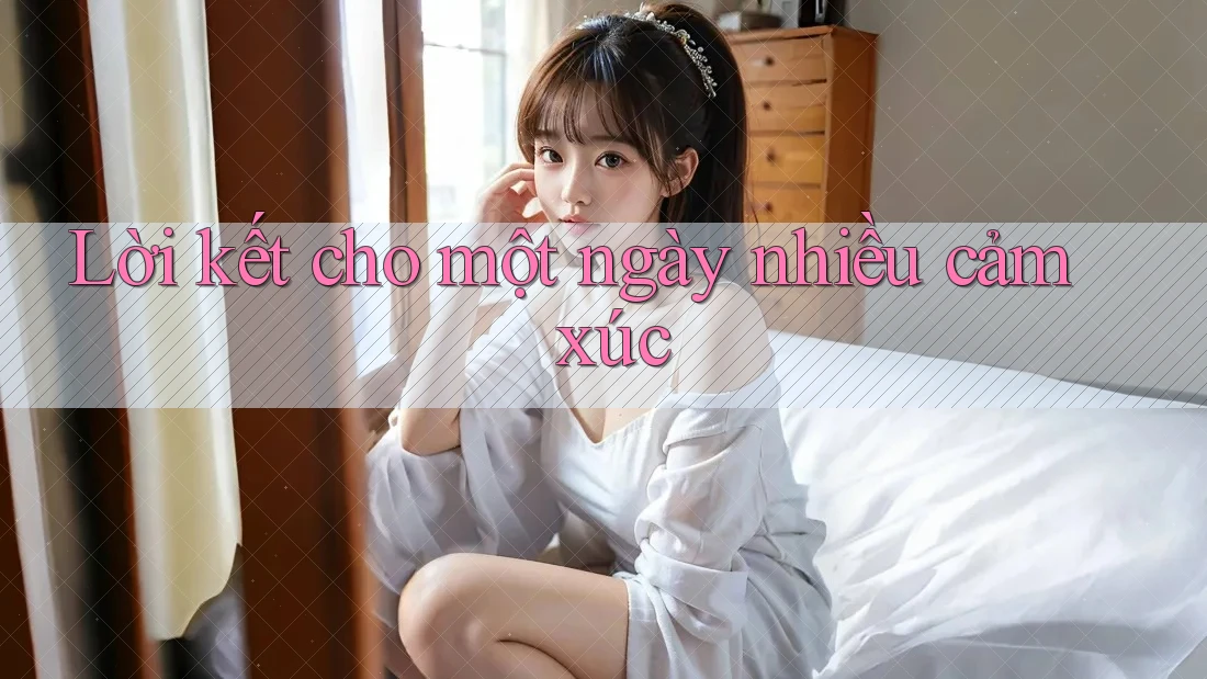 Lời kết cho một ngày nhiều cảm xúc Lời kết cho một ngày nhiều cảm xúc