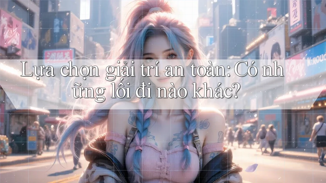 Lựa chọn giải trí an toàn: Có những lối đi nào khác? Lựa chọn giải trí an toàn: Có những lối đi nào khác?