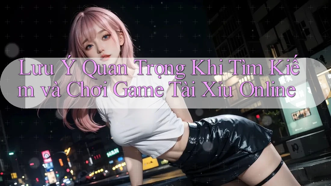 Lưu Ý Quan Trọng Khi Tìm Kiếm và Chơi Game Tài Xỉu Online