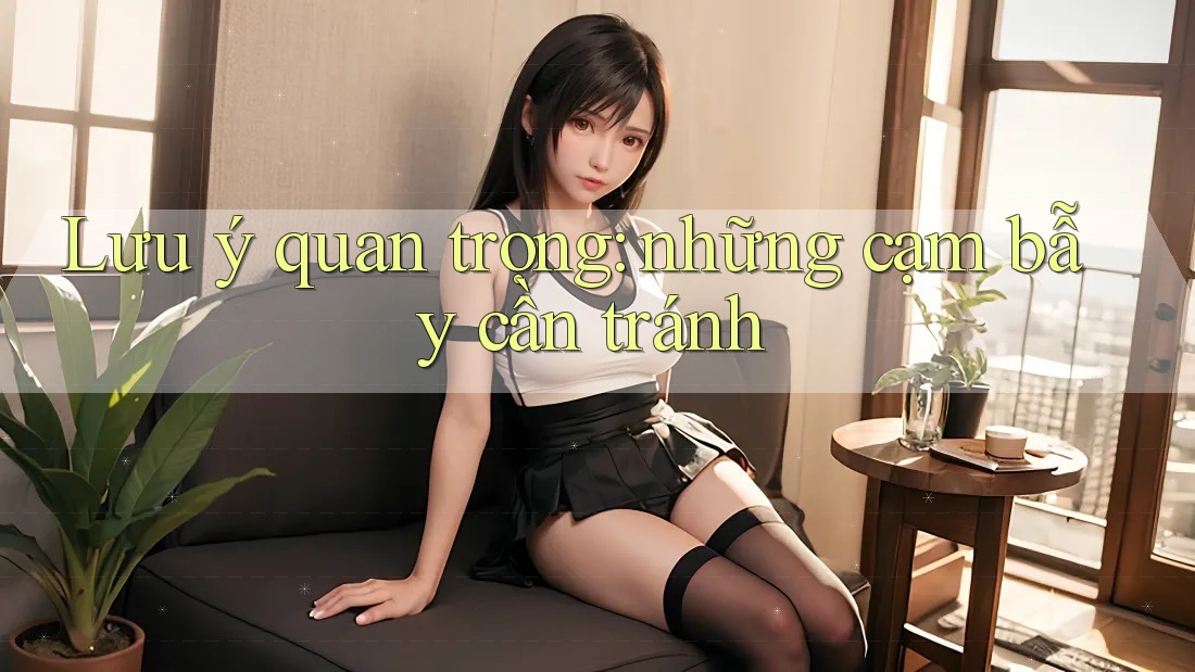 Lưu ý quan trọng: những cạm bẫy cần tránh