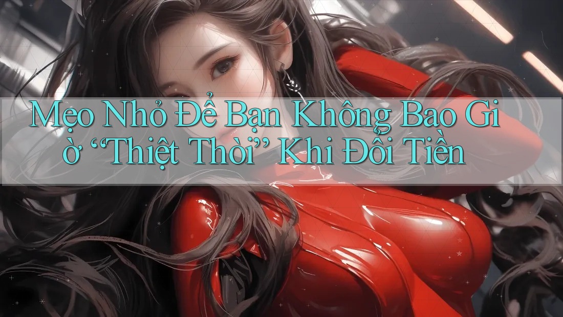 Mẹo Nhỏ Để Bạn Không Bao Giờ “Thiệt Thòi” Khi Đổi Tiền Mẹo Nhỏ Để Bạn Không Bao Giờ “Thiệt Thòi” Khi Đổi Tiền