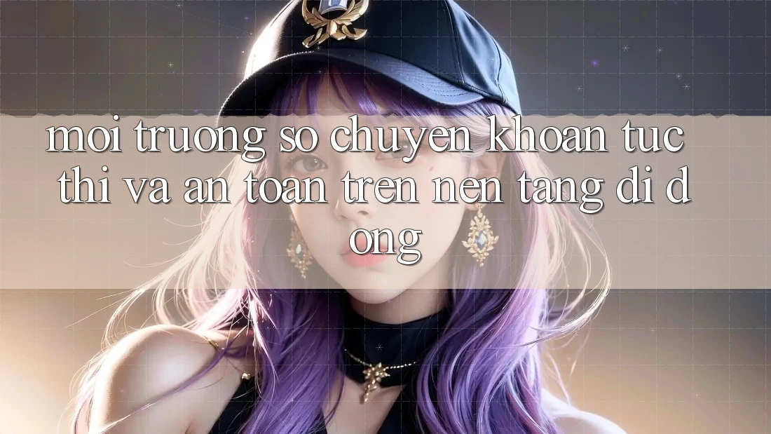 Môi trường số Chuyển khoản Tức thì Và An Toàn Trên Nền Tảng Di Động Môi trường số Chuyển khoản Tức thì Và An Toàn Trên Nền Tảng Di Động