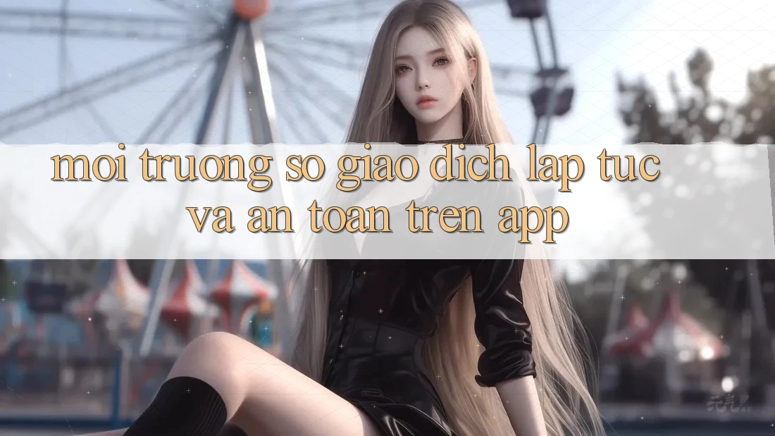 Môi trường số Giao Dịch Lập tức Và An Toàn Trên App