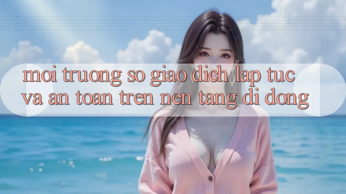 Môi trường số Giao Dịch Lập tức Và An Toàn Trên Nền Tảng Di Động