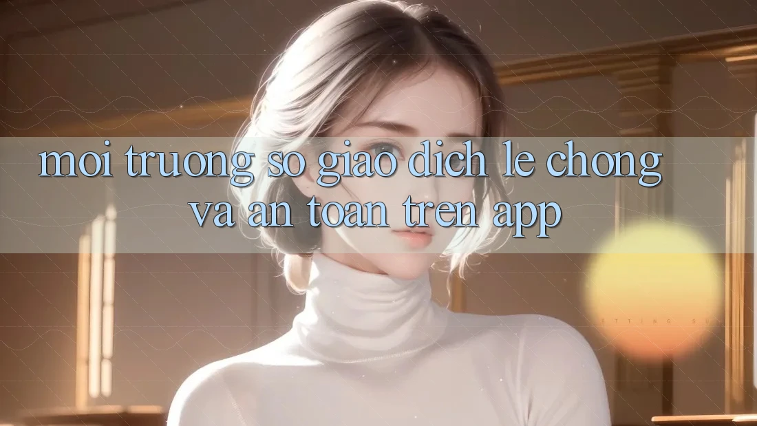 Môi trường số Giao Dịch Lẹ Chóng Và An Toàn Trên App Môi trường số Giao Dịch Lẹ Chóng Và An Toàn Trên App