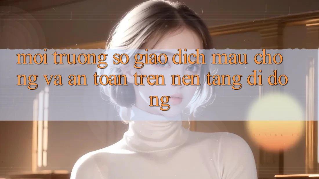 Môi trường số Giao Dịch Mau Chóng Và An Toàn Trên Nền Tảng Di Động Môi trường số Giao Dịch Mau Chóng Và An Toàn Trên Nền Tảng Di Động