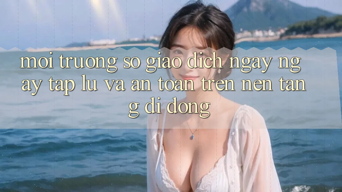 Môi trường số Giao Dịch Ngay ngay tắp lự Và An toàn Trên Nền Tảng Di Động