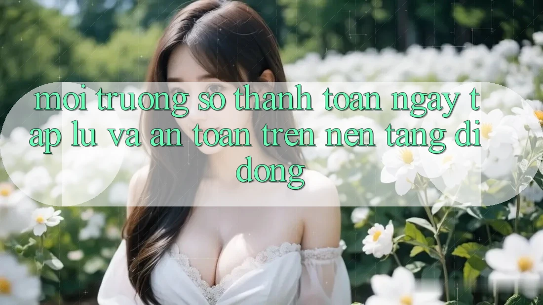 Môi trường số Thanh toán Ngay tắp lự Và An Toàn Trên Nền Tảng Di Động Môi trường số Thanh toán Ngay tắp lự Và An Toàn Trên Nền Tảng Di Động