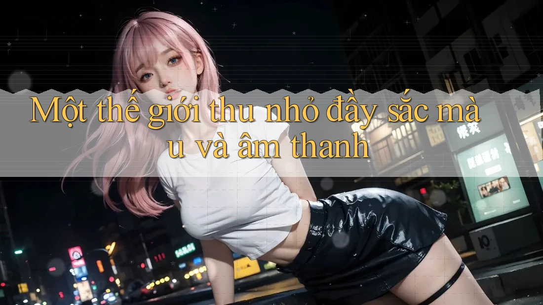 Một thế giới thu nhỏ đầy sắc màu và âm thanh Một thế giới thu nhỏ đầy sắc màu và âm thanh