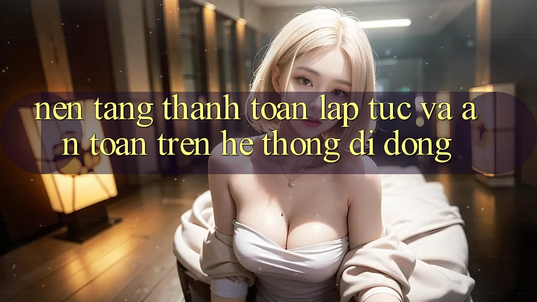 Nền tảng Thanh toán Lập tức Và An Toàn Trên Hệ thống Di Động