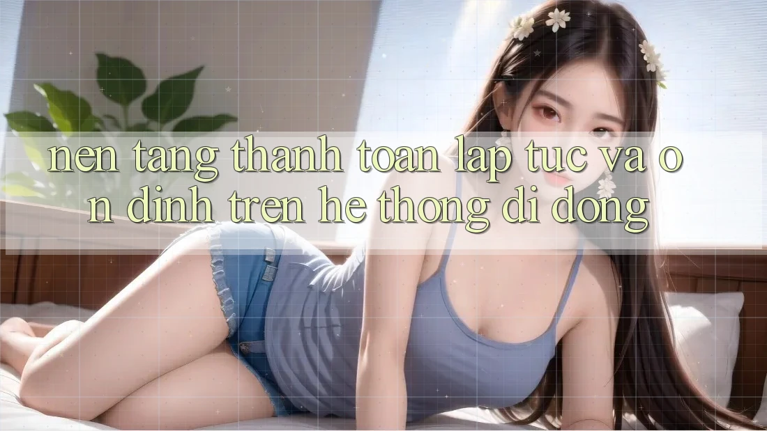 Nền tảng Thanh toán Lập tức Và Ổn định Trên Hệ thống Di Động Nền tảng Thanh toán Lập tức Và Ổn định Trên Hệ thống Di Động