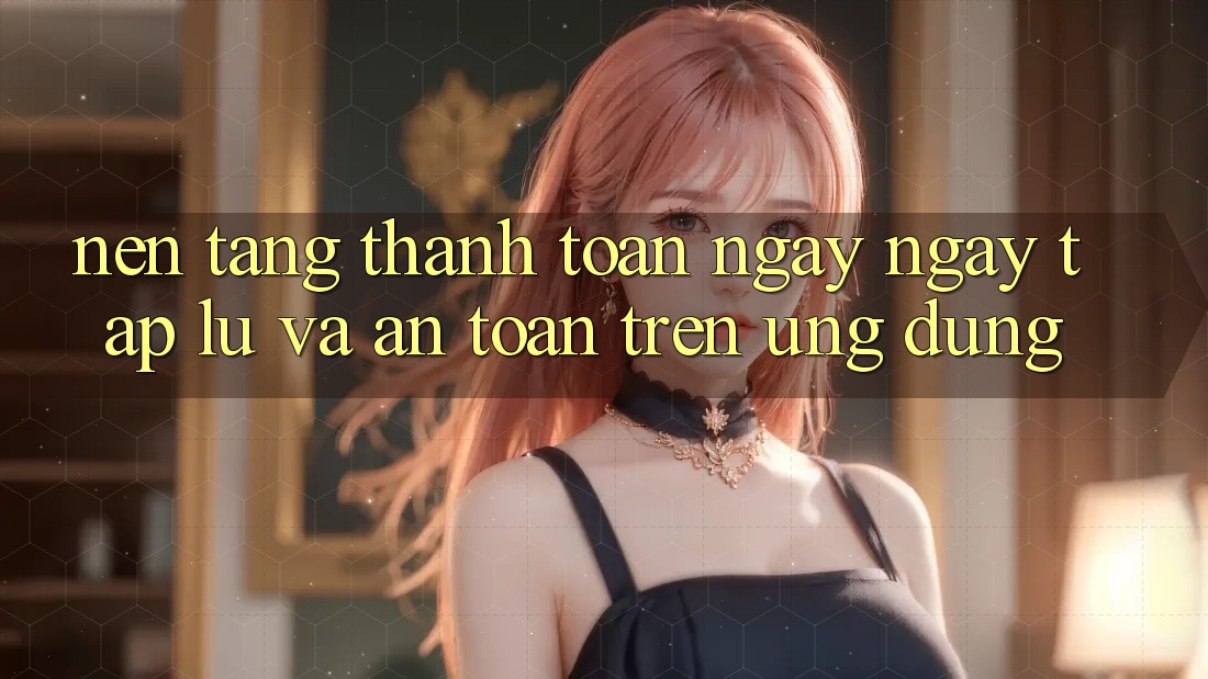 Nền tảng Thanh toán Ngay ngay tắp lự Và An Toàn Trên Ứng dụng