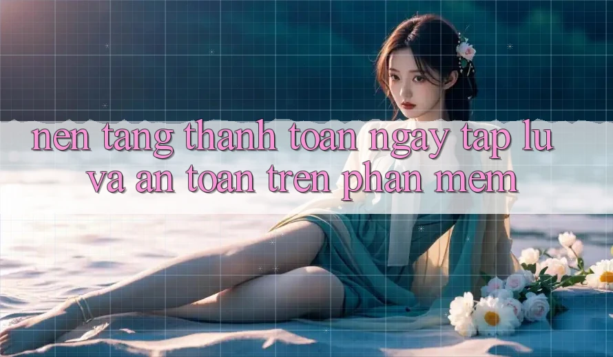 Nền tảng Thanh toán Ngay tắp lự Và An Toàn Trên Phần mềm