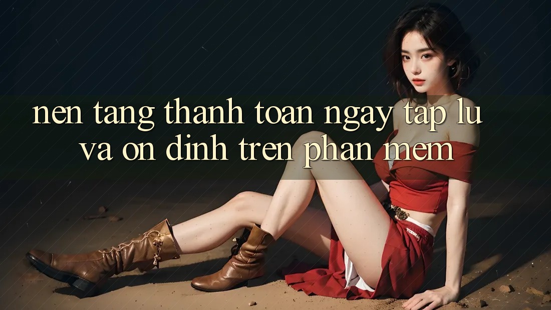 Nền tảng Thanh toán Ngay tắp lự Và Ổn định Trên Phần mềm Nền tảng Thanh toán Ngay tắp lự Và Ổn định Trên Phần mềm