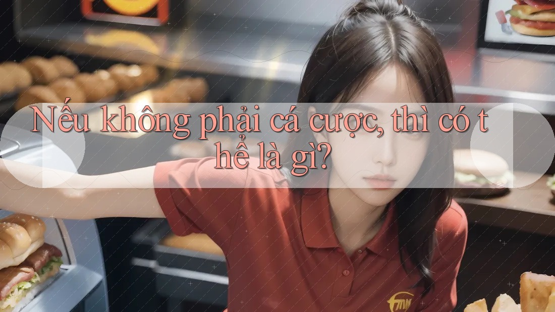 Nếu không phải cá cược, thì có thể là gì? Nếu không phải cá cược, thì có thể là gì?
