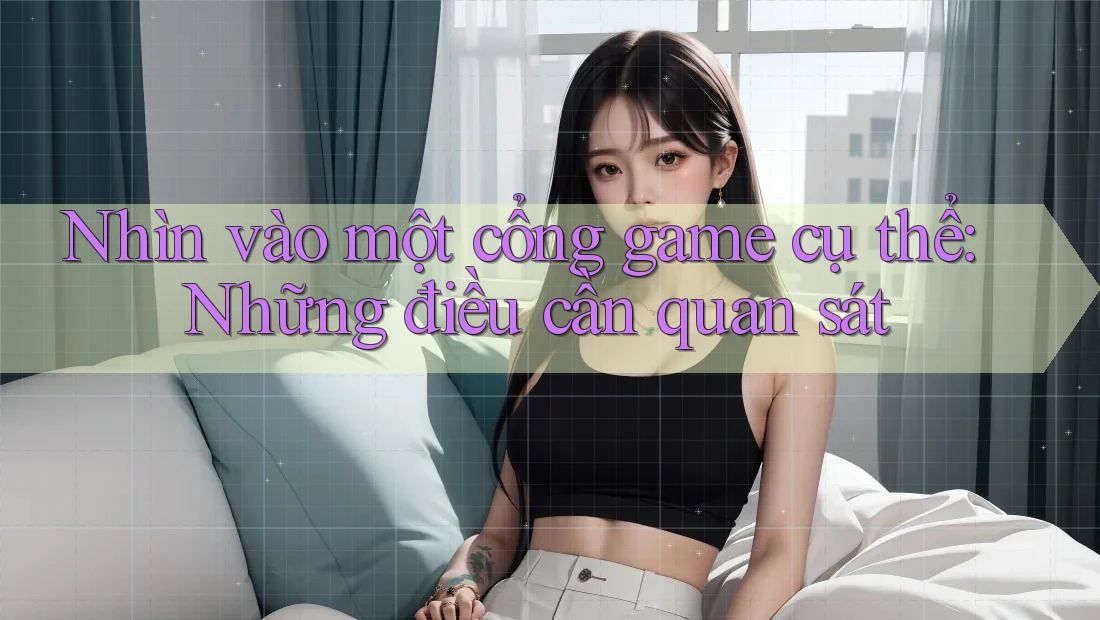 Nhìn vào một cổng game cụ thể: Những điều cần quan sát