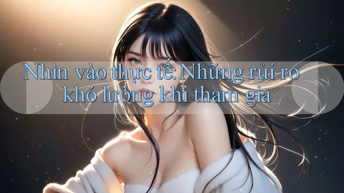 Nhìn vào thực tế: Những rủi ro khó lường khi tham gia Nhìn vào thực tế: Những rủi ro khó lường khi tham gia