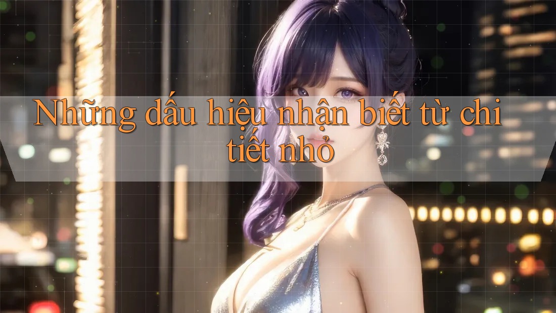 Những dấu hiệu nhận biết từ chi tiết nhỏ