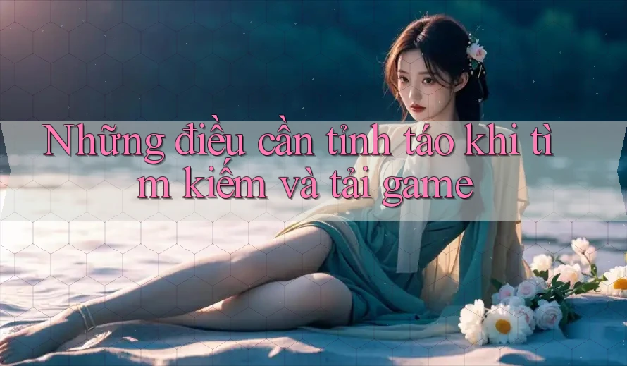 Những điều cần tỉnh táo khi tìm kiếm và tải game