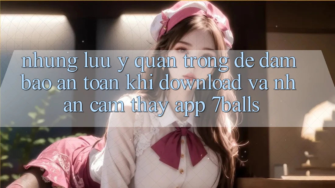 Những Lưu Ý Quan Trọng Để Đảm Bảo An Toàn Khi Download Và Nhận cảm thấy App 7balls