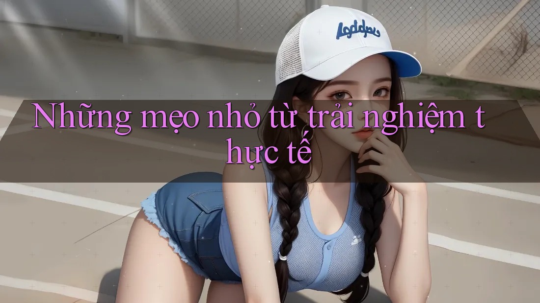 Những mẹo nhỏ từ trải nghiệm thực tế