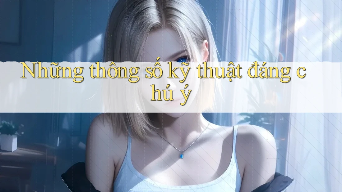 Những thông số kỹ thuật đáng chú ý