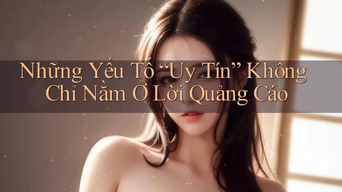 Những Yếu Tố “Uy Tín” Không Chỉ Nằm Ở Lời Quảng Cáo Những Yếu Tố “Uy Tín” Không Chỉ Nằm Ở Lời Quảng Cáo