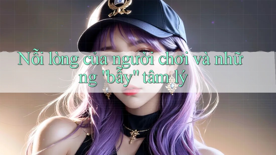 Nỗi lòng của người chơi và những “bẫy” tâm lý