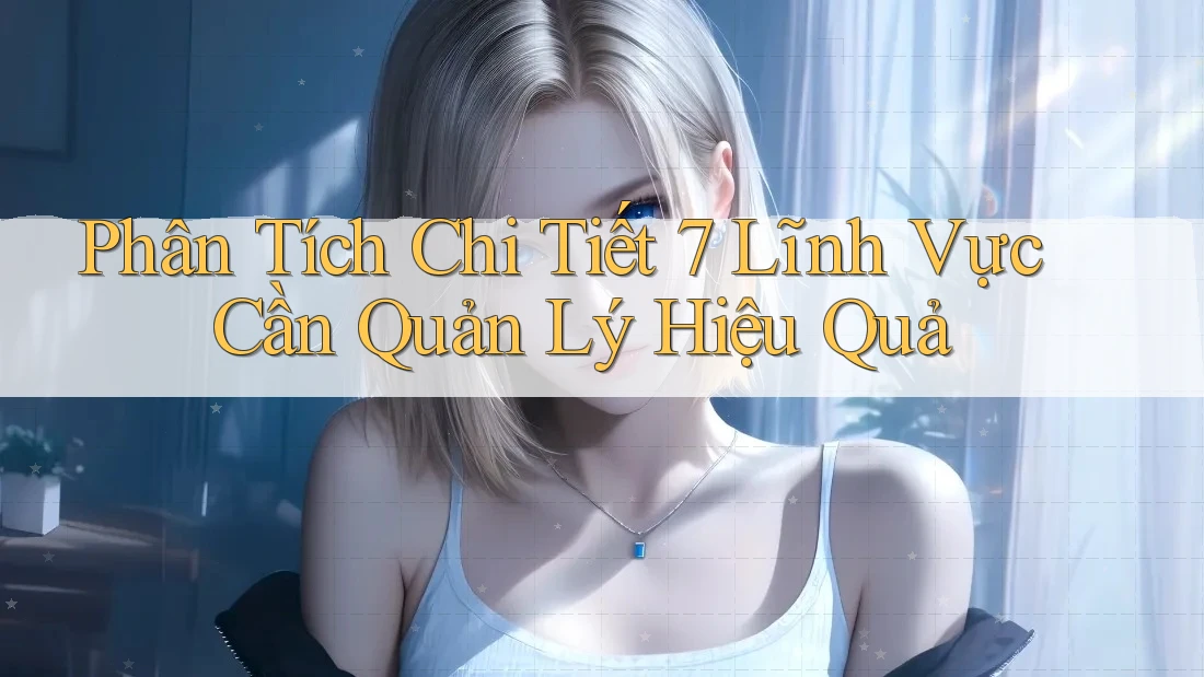 Phân Tích Chi Tiết 7 Lĩnh Vực Cần Quản Lý Hiệu Quả Phân Tích Chi Tiết 7 Lĩnh Vực Cần Quản Lý Hiệu Quả