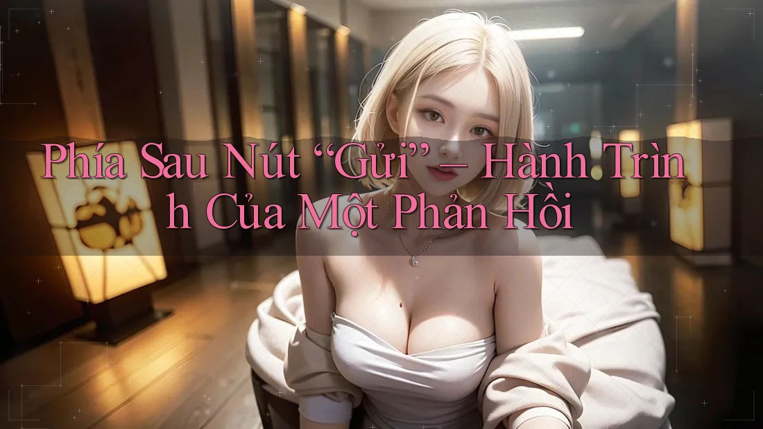 Phía Sau Nút “Gửi” – Hành Trình Của Một Phản Hồi Phía Sau Nút “Gửi” – Hành Trình Của Một Phản Hồi