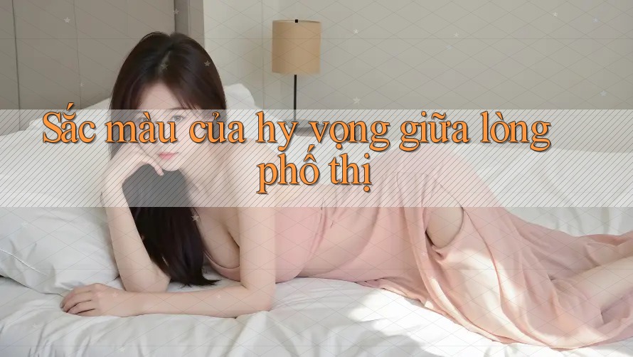 Sắc màu của hy vọng giữa lòng phố thị