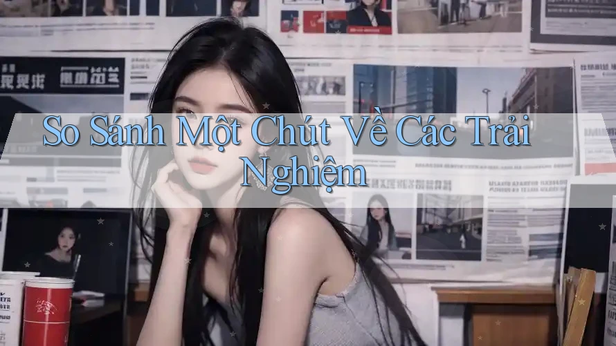 So sánh một chút về các trải nghiệm So sánh một chút về các trải nghiệm
