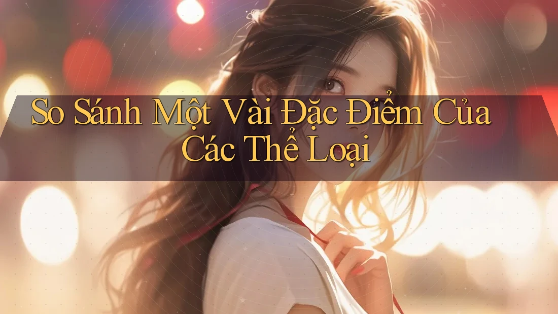 So Sánh Một Vài Đặc Điểm Của Các Thể Loại So Sánh Một Vài Đặc Điểm Của Các Thể Loại