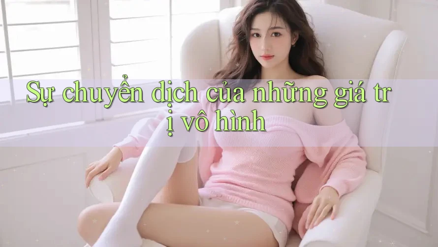 Sự chuyển dịch của những giá trị vô hình Sự chuyển dịch của những giá trị vô hình