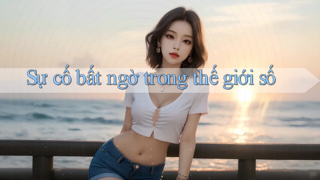 Sự cố bất ngờ trong thế giới số