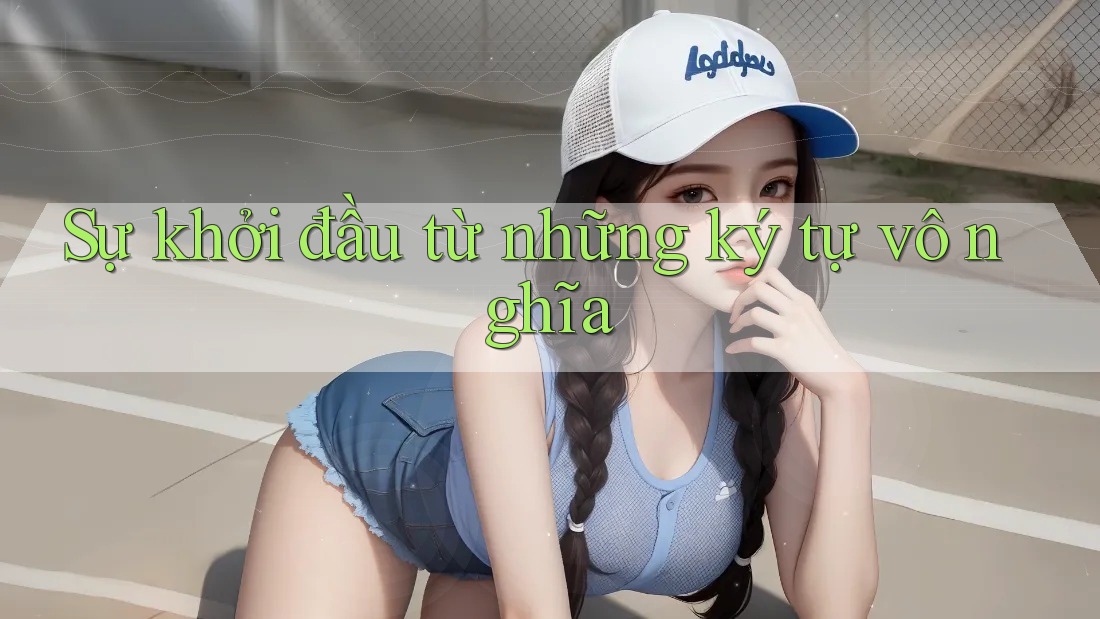 Sự khởi đầu từ những ký tự vô nghĩa