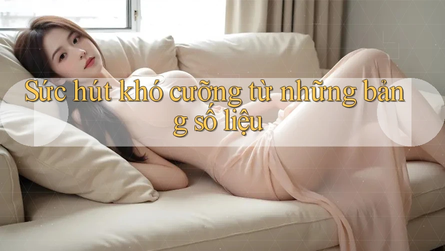 Sức hút khó cưỡng từ những bảng số liệu