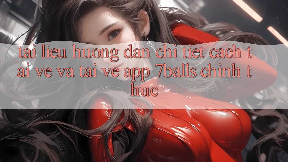 Tài liệu hướng dẫn Chi Tiết Cách Tải về Và Tải về App 7balls Chính Thức