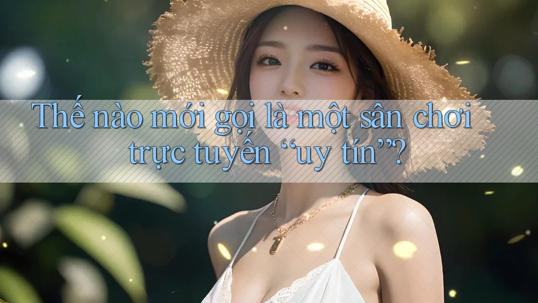 Thế nào mới gọi là một sân chơi trực tuyến “uy tín”?