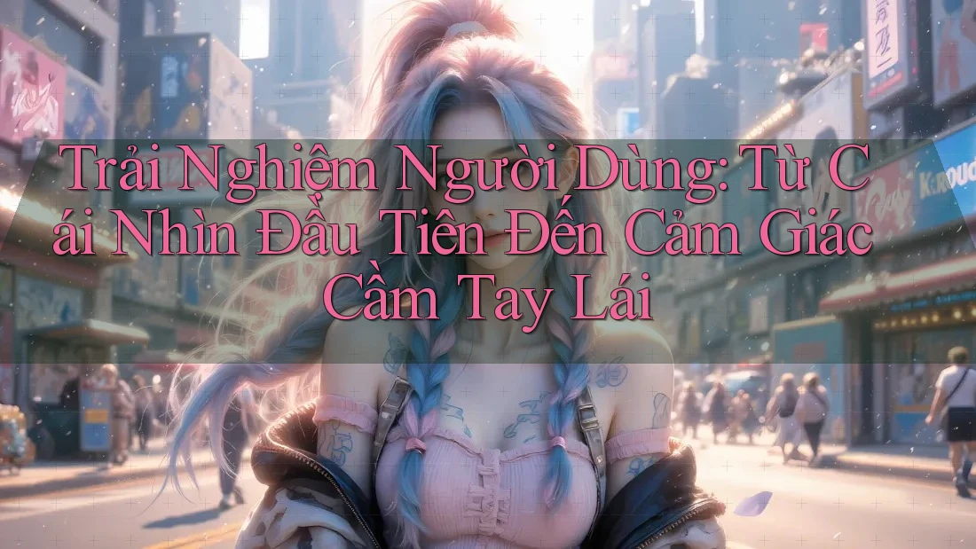Trải Nghiệm Người Dùng: Từ Cái Nhìn Đầu Tiên Đến Cảm Giác Cầm Tay Lái Trải Nghiệm Người Dùng: Từ Cái Nhìn Đầu Tiên Đến Cảm Giác Cầm Tay Lái