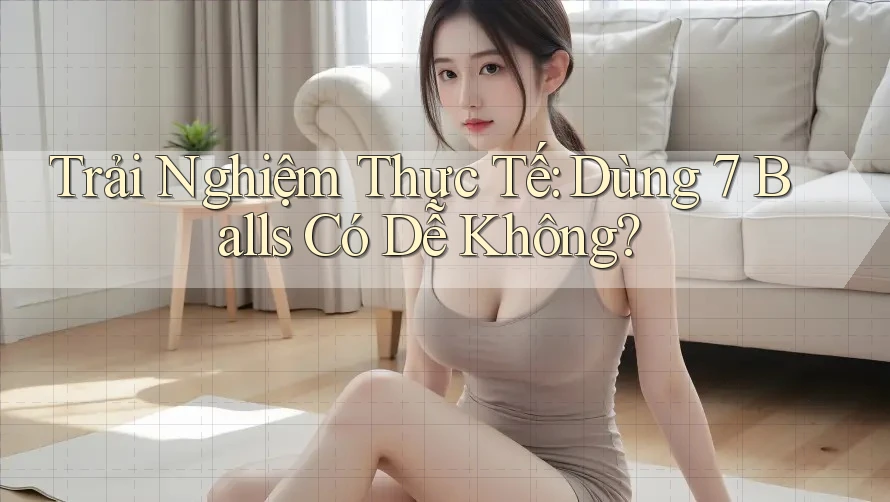 Trải Nghiệm Thực Tế: Dùng 7 Balls Có Dễ Không? Trải Nghiệm Thực Tế: Dùng 7 Balls Có Dễ Không?