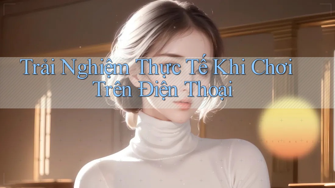 Trải Nghiệm Thực Tế Khi Chơi Trên Điện Thoại Trải Nghiệm Thực Tế Khi Chơi Trên Điện Thoại