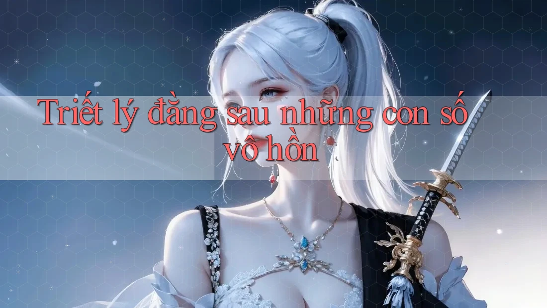 Triết lý đằng sau những con số vô hồn