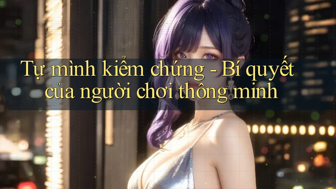 Tự mình kiểm chứng - Bí quyết của người chơi thông minh Tự mình kiểm chứng - Bí quyết của người chơi thông minh