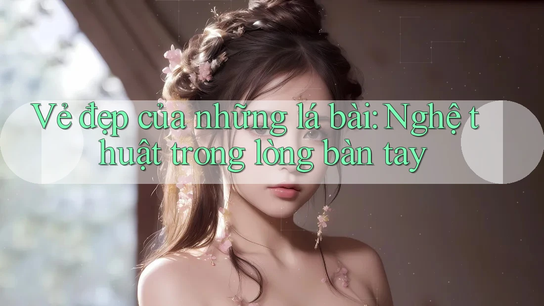 Vẻ đẹp của những lá bài: Nghệ thuật trong lòng bàn tay