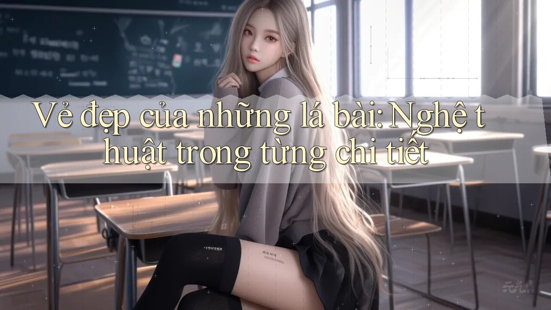 Vẻ đẹp của những lá bài: Nghệ thuật trong từng chi tiết Vẻ đẹp của những lá bài: Nghệ thuật trong từng chi tiết