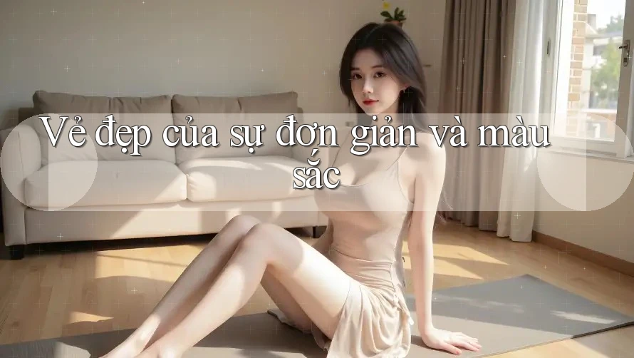 Vẻ đẹp của sự đơn giản và màu sắc Vẻ đẹp của sự đơn giản và màu sắc
